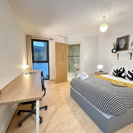 36 Secure Parking 2 Bedr 2 Bath Lux Southside * ברמינגהאם